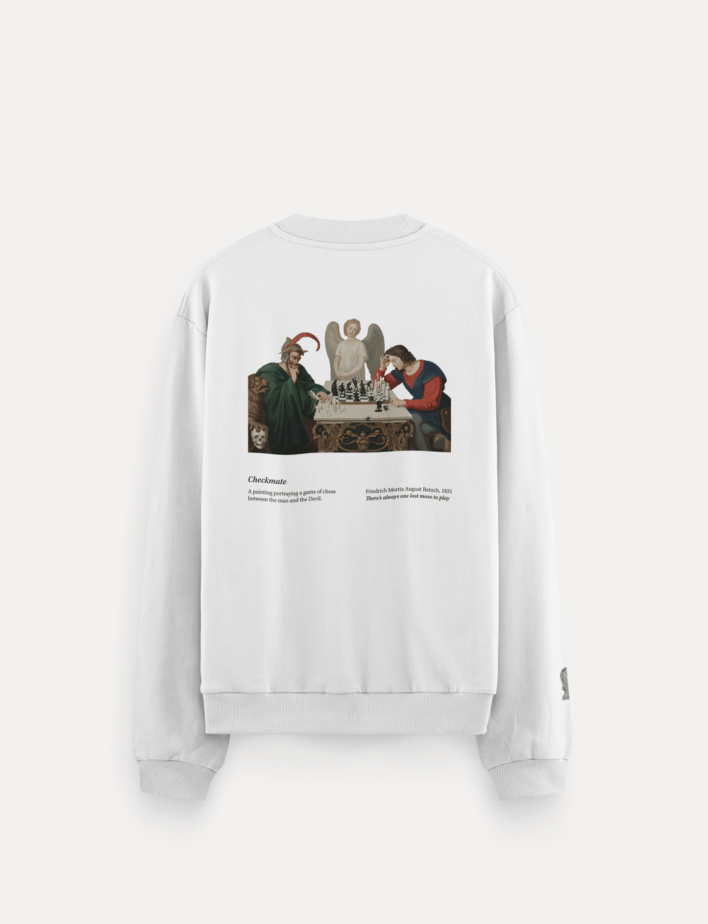 Checkmate Crewneck – by Fiers de Toi