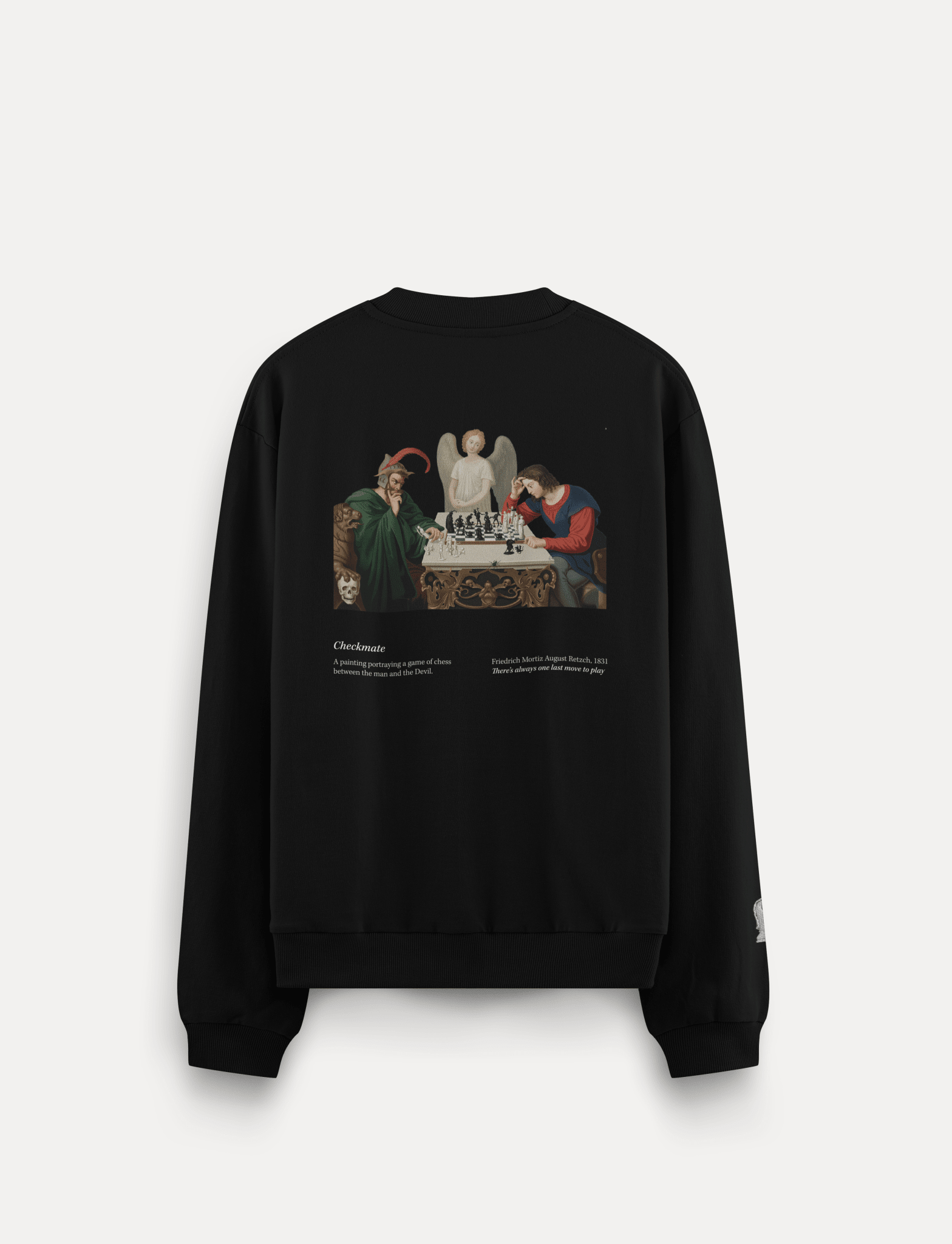 Checkmate Crewneck – by Fiers de Toi