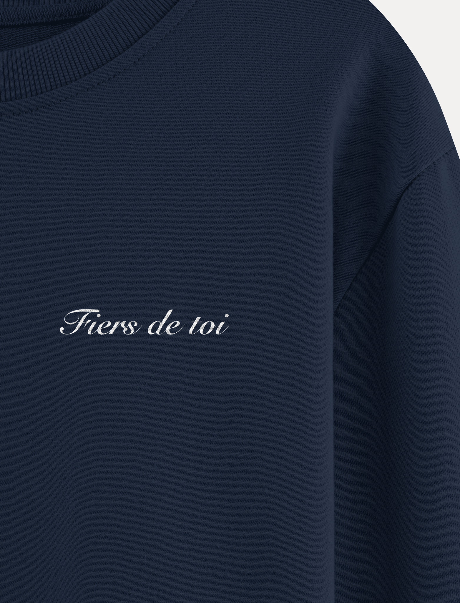 Checkmate Crewneck – by Fiers de Toi