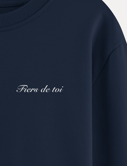 Checkmate Crewneck – by Fiers de Toi