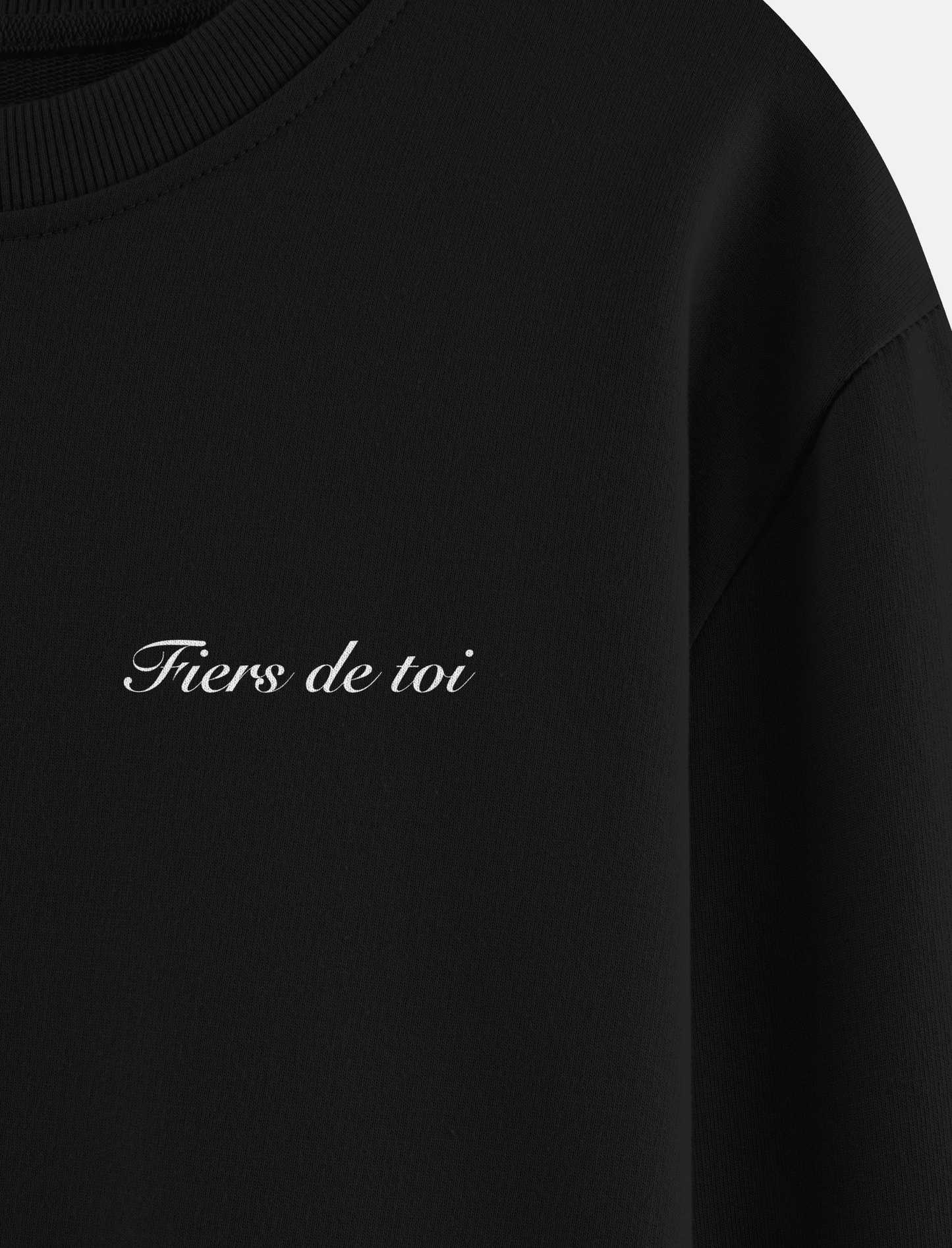 Checkmate Crewneck – by Fiers de Toi