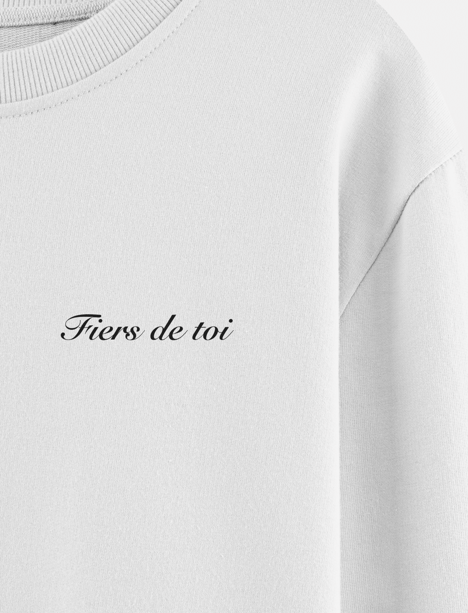Checkmate Crewneck – by Fiers de Toi