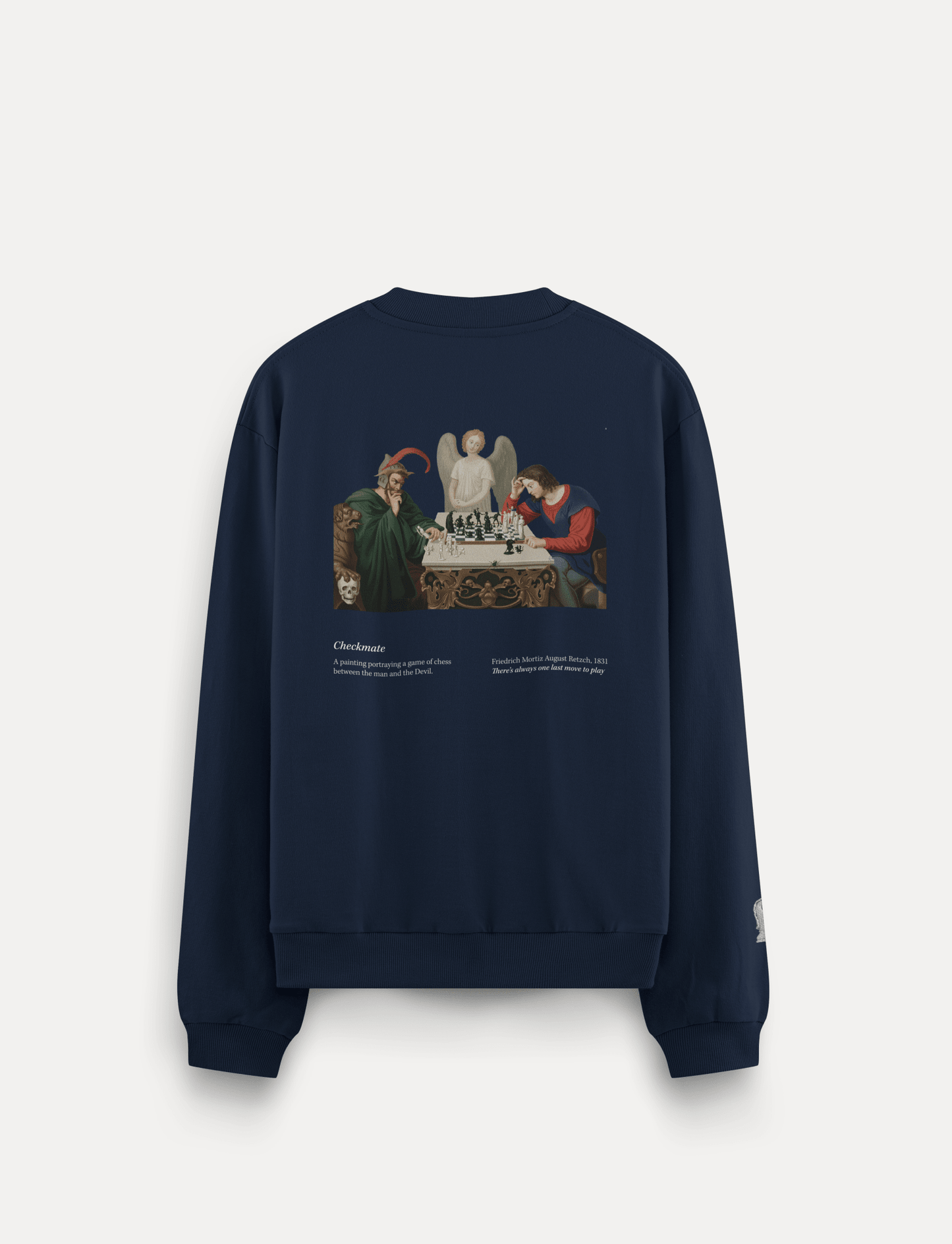 Checkmate Crewneck – by Fiers de Toi
