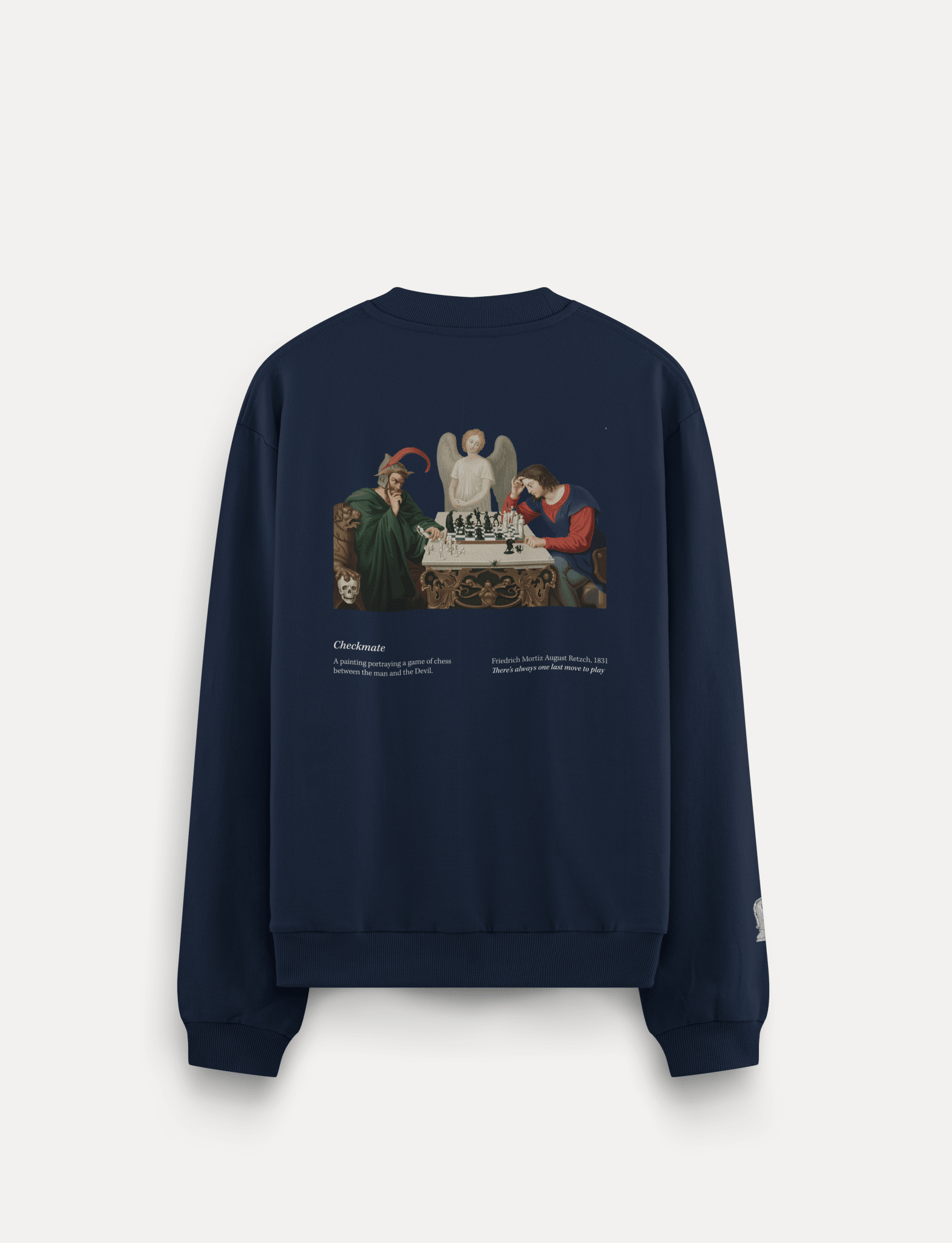 Checkmate Crewneck – by Fiers de Toi