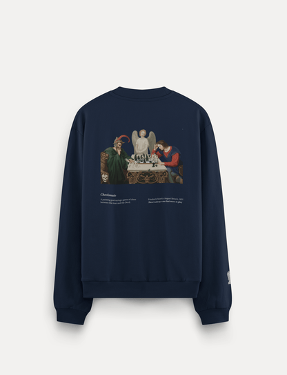 Checkmate Crewneck – by Fiers de Toi