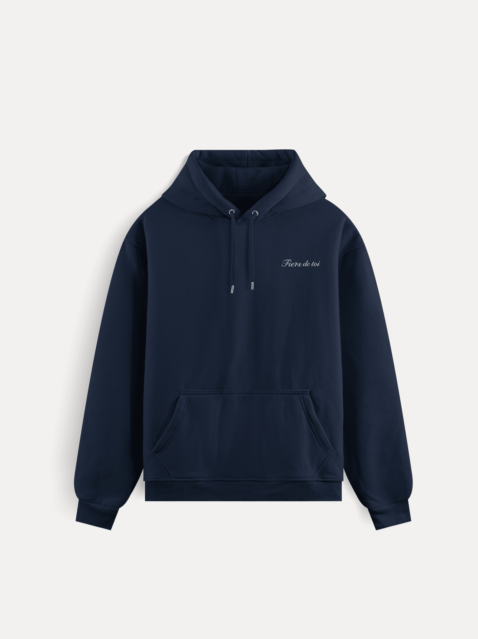 Classic Slogan Hoodie – by Fiers de Toi