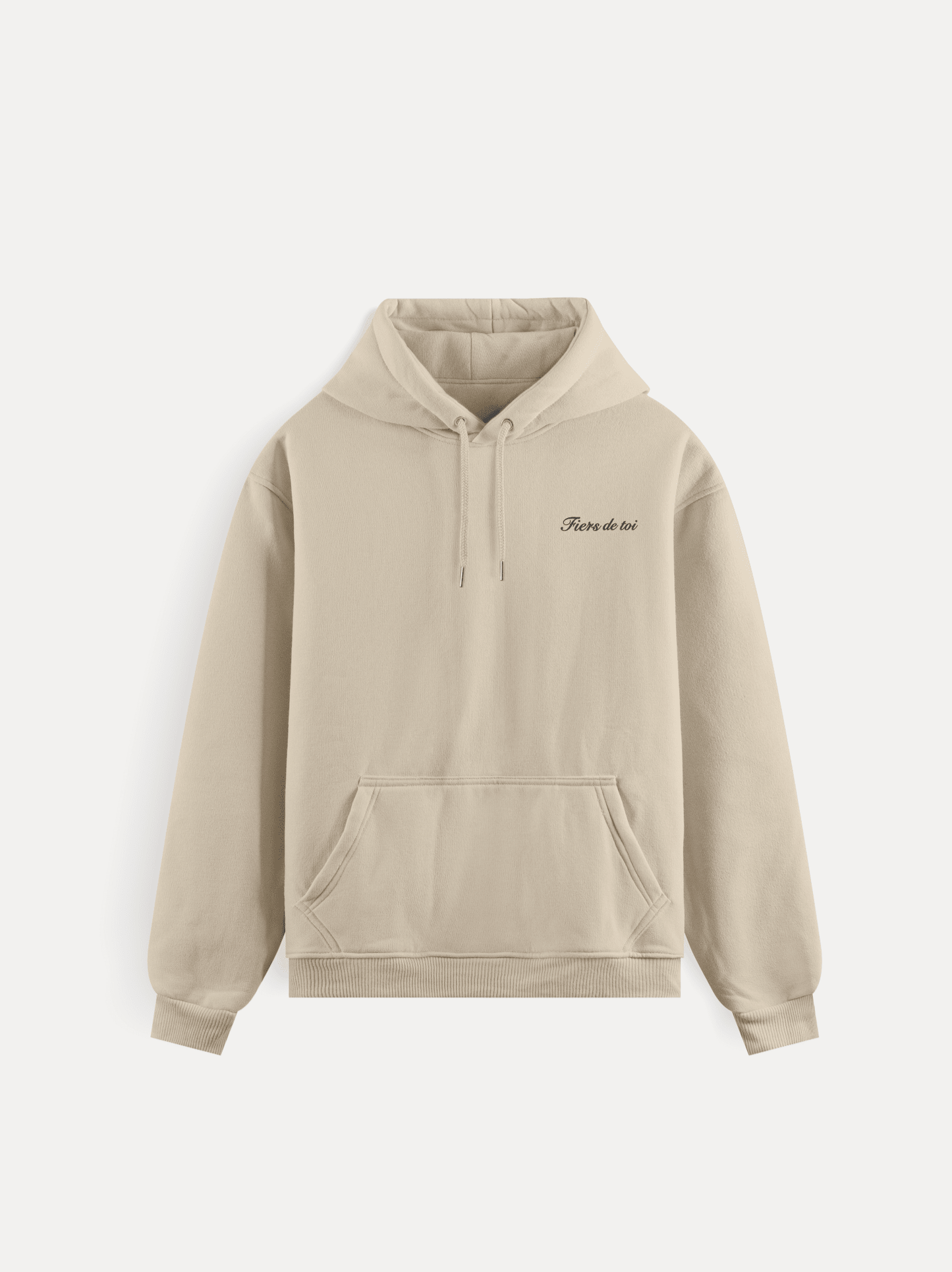 Classic Slogan Hoodie – by Fiers de Toi