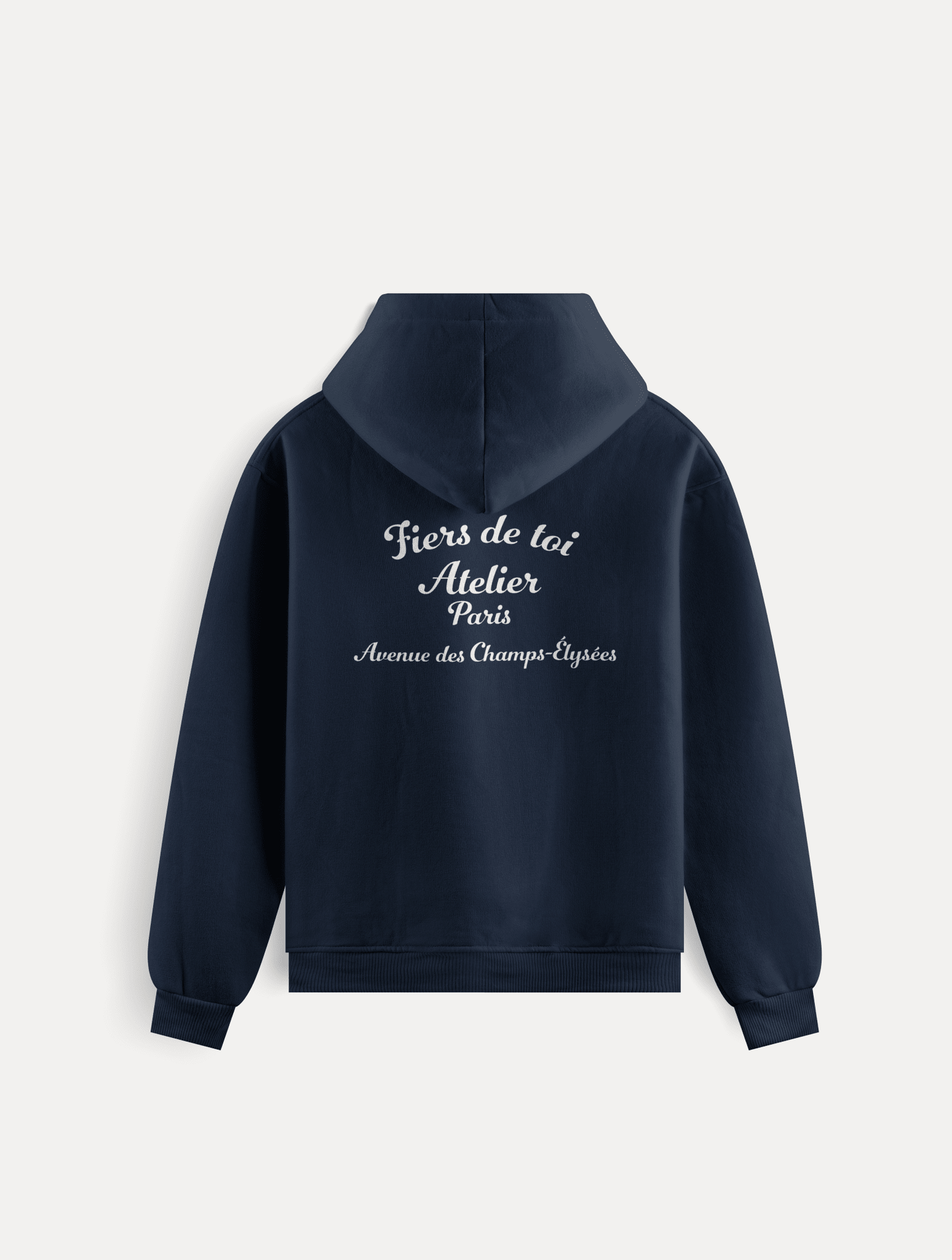 Classic Slogan Hoodie – by Fiers de Toi