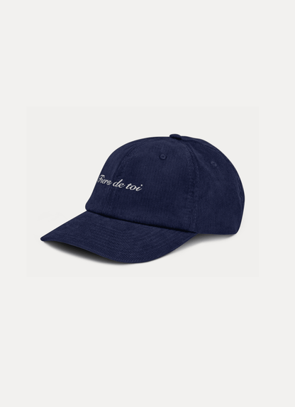 Corduroy Slogan Cap – by Fiers de Toi