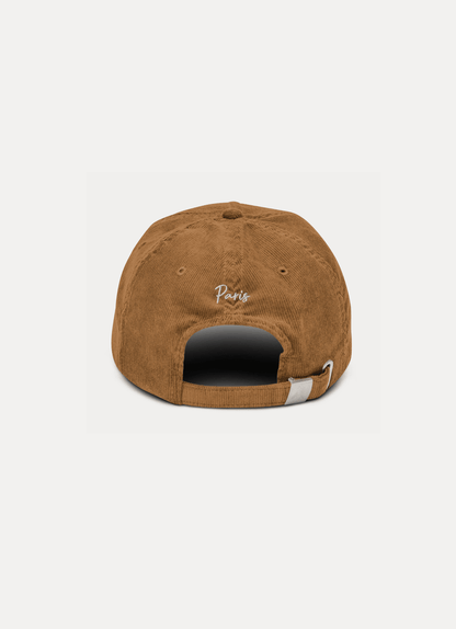 Corduroy Slogan Cap – by Fiers de Toi