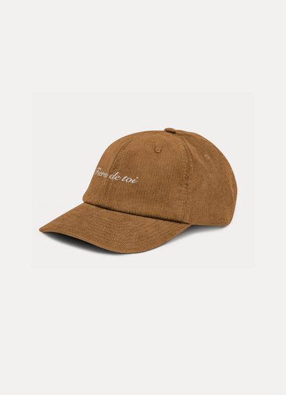 Corduroy Slogan Cap – by Fiers de Toi