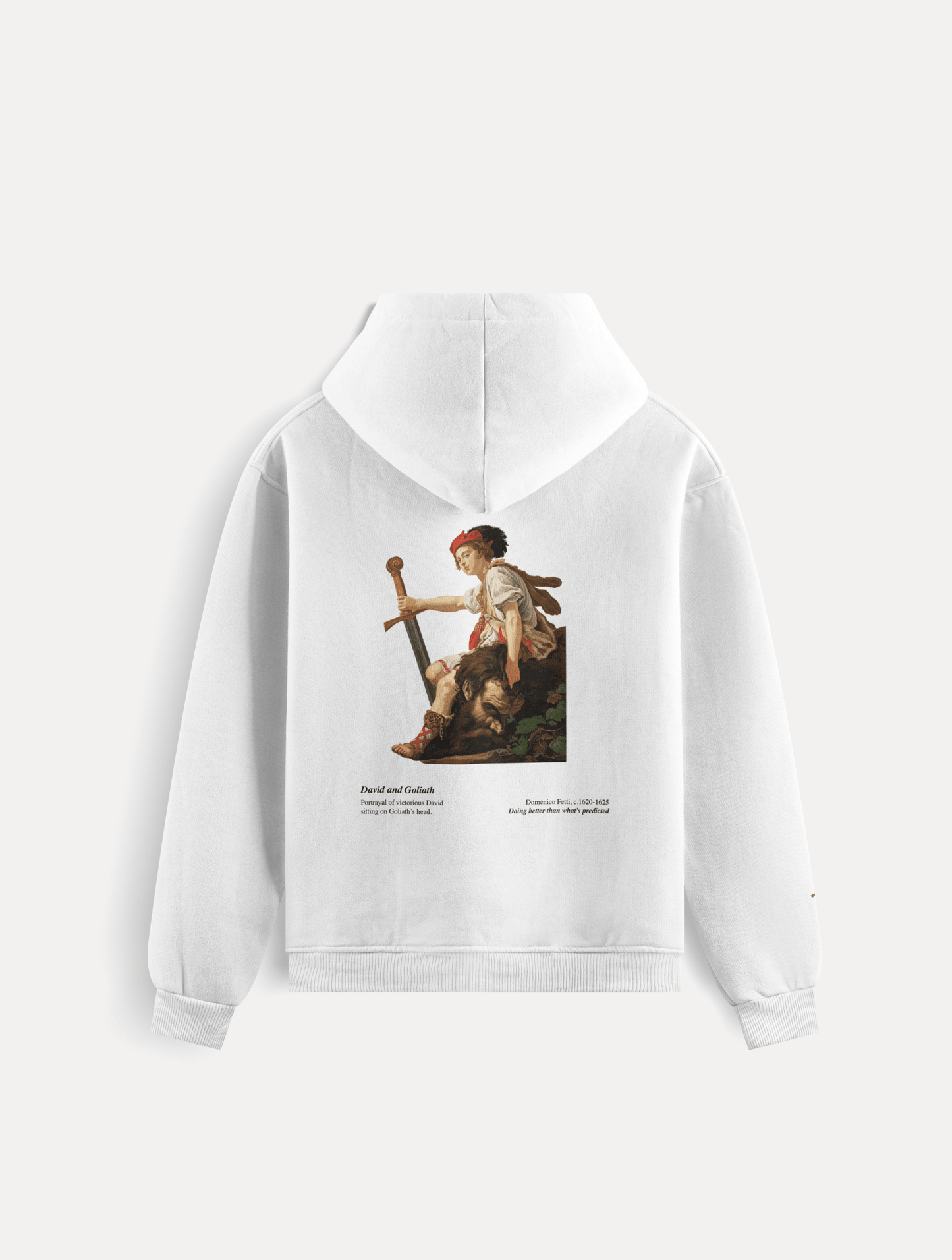 David and Goliath Hoodie – by Fiers de Toi