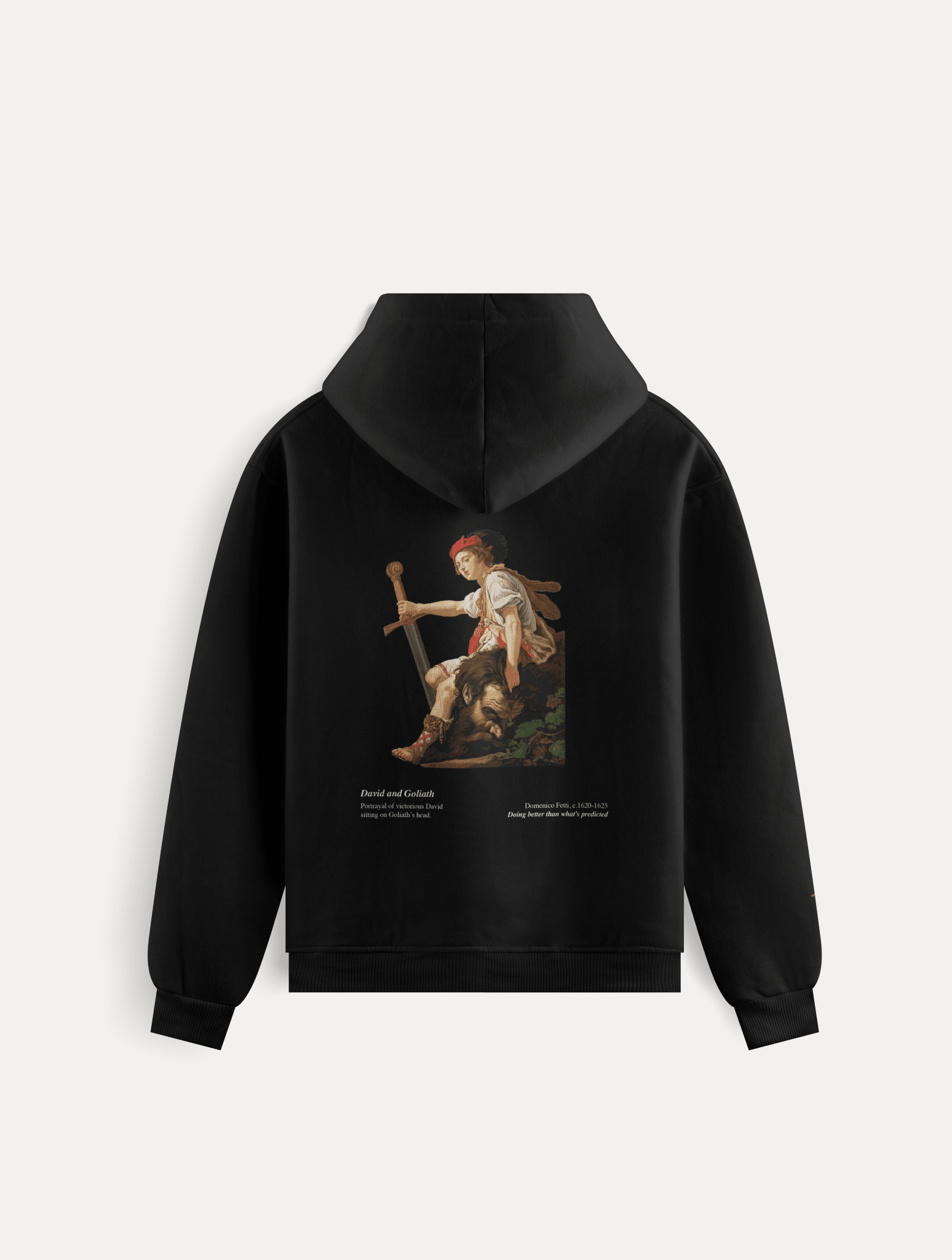 David and Goliath Hoodie – by Fiers de Toi
