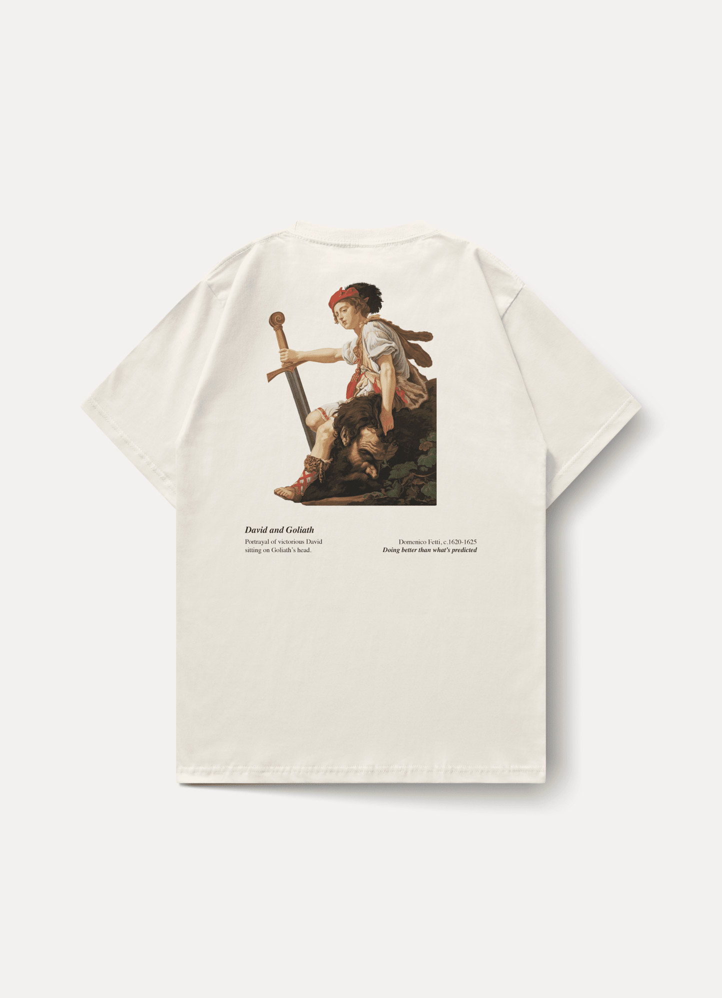 David and Goliath T-Shirt – by Fiers de Toi