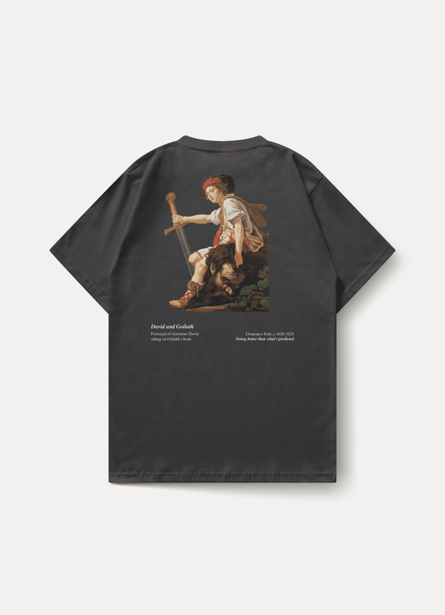 David and Goliath T-Shirt – by Fiers de Toi