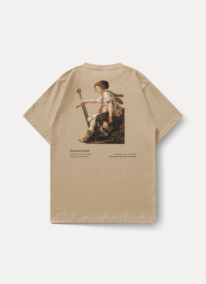 David and Goliath T-Shirt – by Fiers de Toi