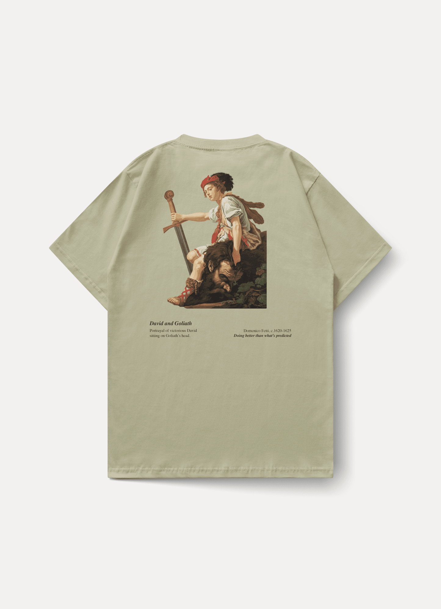 David and Goliath T-Shirt – by Fiers de Toi