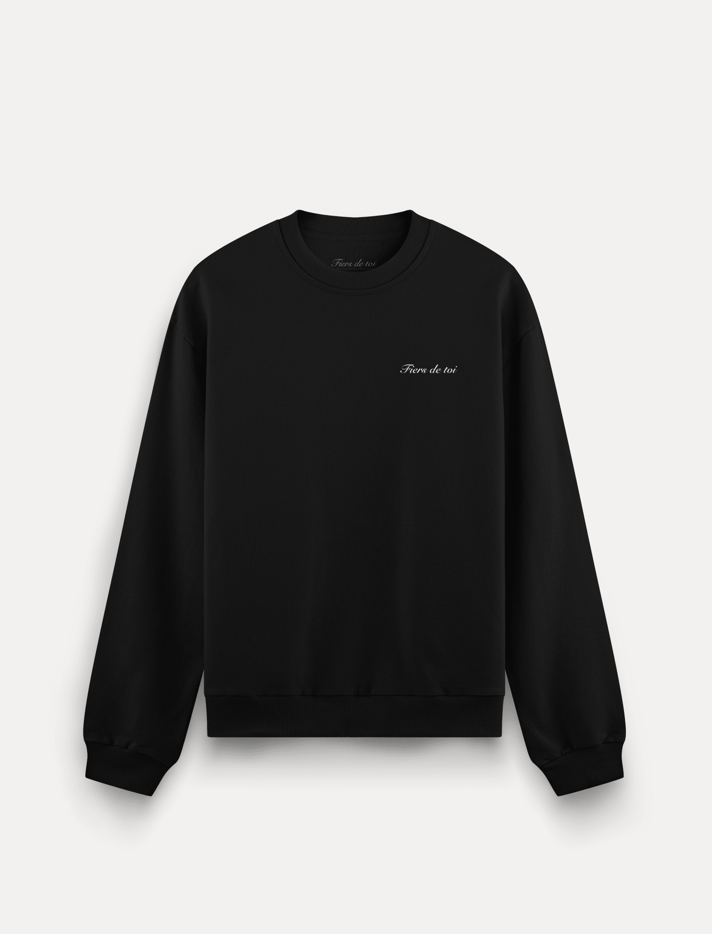 The Slogan Crewneck – by Fiers de Toi